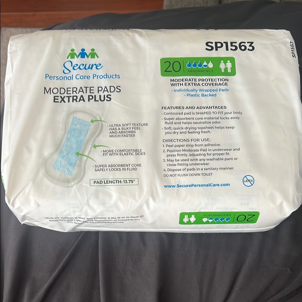 Secure Moderate Pads Extra Plus